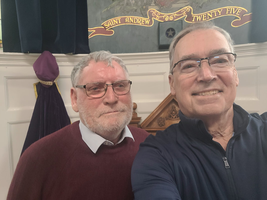 bro. chris lindsay from mansfield, massachusetts visited our lodge on 22nd of may 2024
