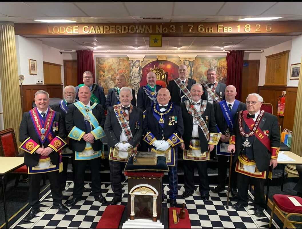 this was the degree team who worked an ea degree at the annual st andrews gathering