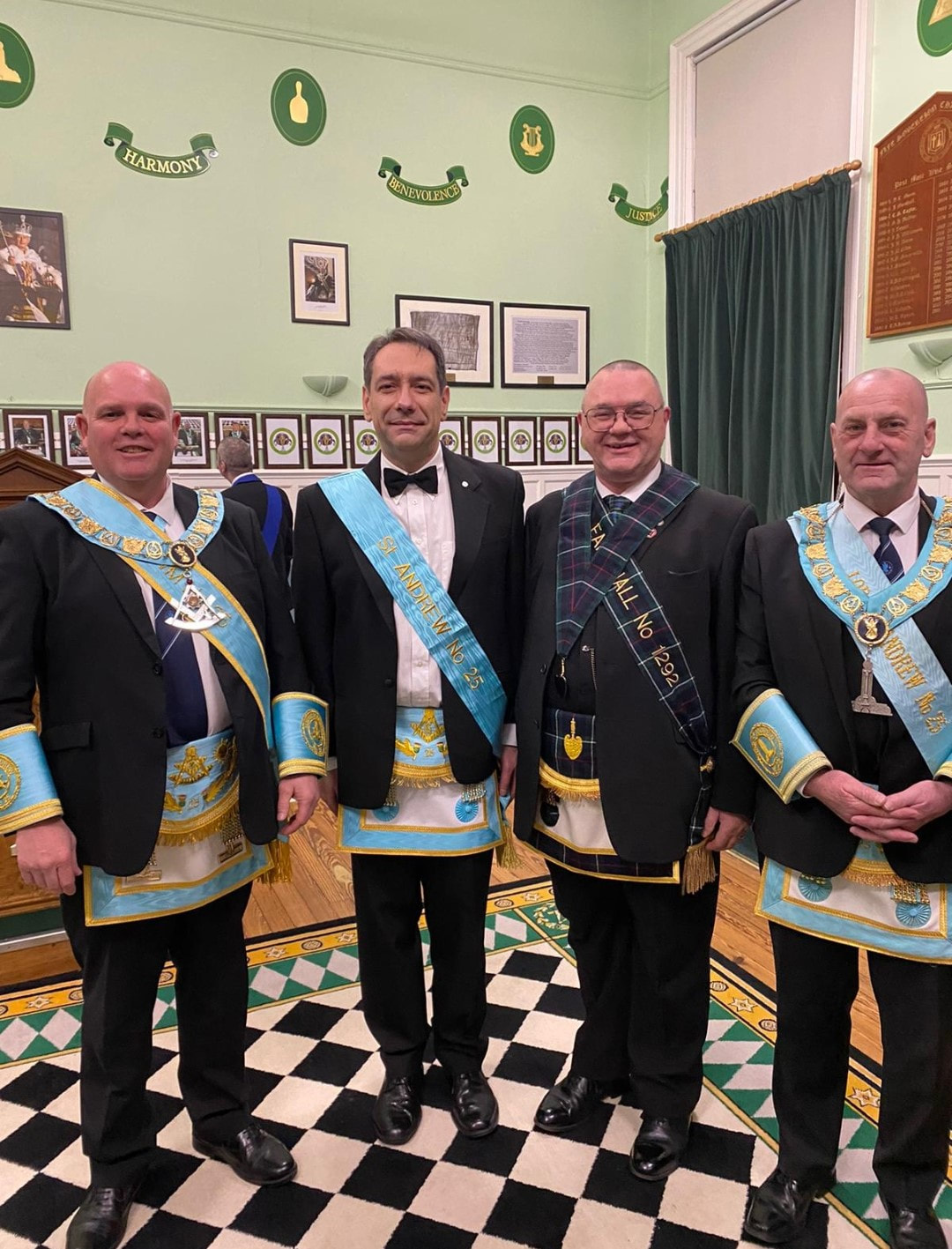 our rwm, wsw and two other brothers from 25 visiting 19